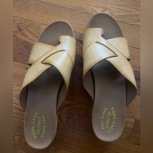 Kork-Ease Women's Tan Slide Sandals